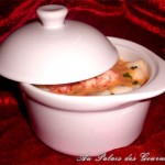 Cocotte Navarin de homard et noix de saint-jacques à l'armoricaine
